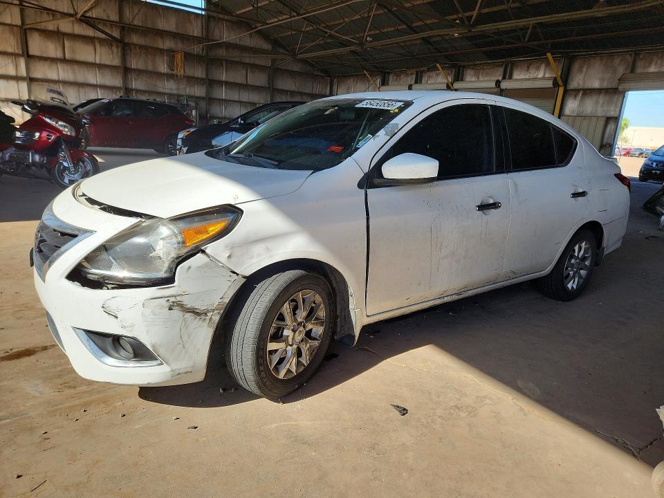 2017 Nissan Versa VIN 3N1CN7AP5HL856382 COPART salvage auction — FRONT END, AZ - CERT OF TITLE - SALVAGE, sold $1,350 on 2026-10-07 (photo 1)