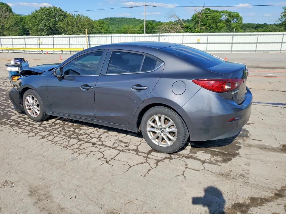 2016 Mazda 3 VIN JM1BM1U77G1333116 COPART salvage auction — FRONT END, Tn - Salvage Certificate, sold $450 on 2026-07-13 (photo 2)