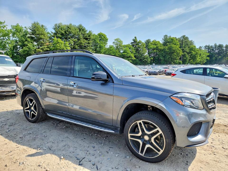 2017 Mercedes-benz Gls-klasse VIN 4JGDF7DE2HA865021 COPART salvage auction — MINOR DENT/SCRATCHES, Ma - Certificate Of Title, sold $5,100 on 2026-07-30 (photo 4)