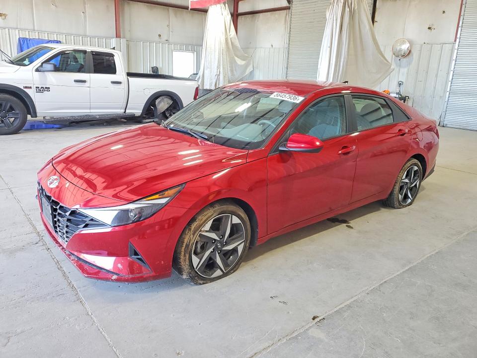 2023 Hyundai Elantra VIN KMHLS4AG9PU459889 COPART salvage auction — SIDE, Ny - Mv-907A Salvage Certificate, sold $3,600 on 2026-07-06 (photo 1)