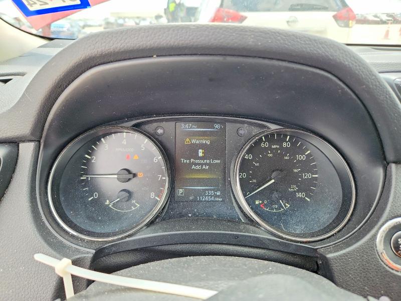2017 Nissan Rogue VIN JN8AT2MV2HW270910 COPART salvage auction — FRONT END, Tx - Salvage Vehicle Title, sold $70 on 2026-07-16 (photo 9)