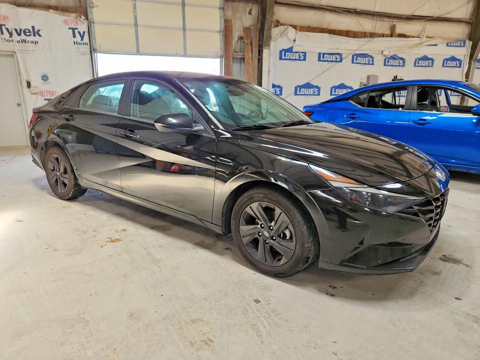 2021 Hyundai Elantra VIN 5NPLS4AG8MH023576 COPART salvage auction — FRONT END, FL - CERTIFICATE OF TITLE, sold $5,200 on 2026-07-15 (photo 4)
