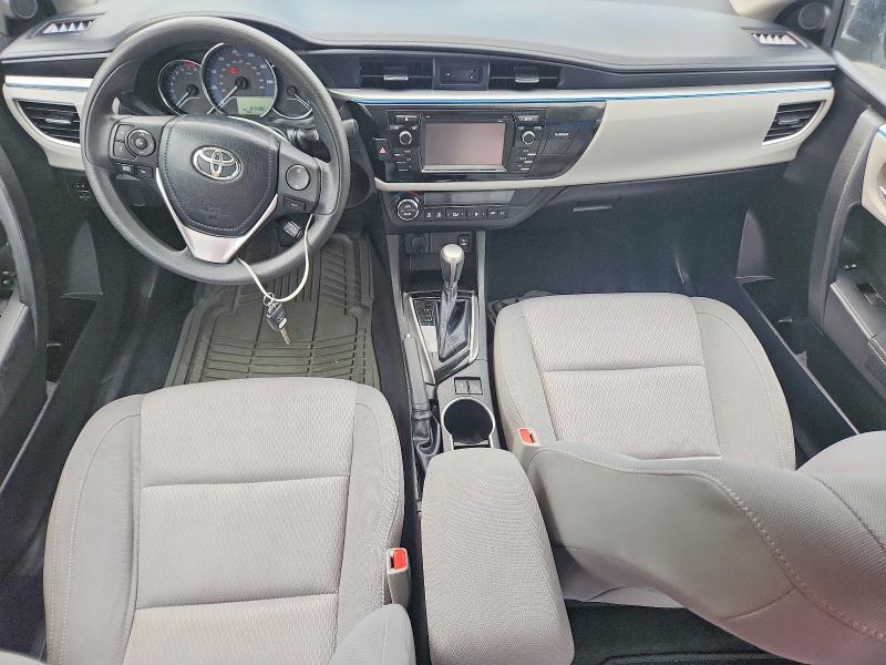 2014 Toyota Corolla VIN 5YFBPRHE7EP011891 COPART salvage auction — FRONT END, Pa - Cert Of Title, sold $3,050 on 2026-07-21 (photo 8)