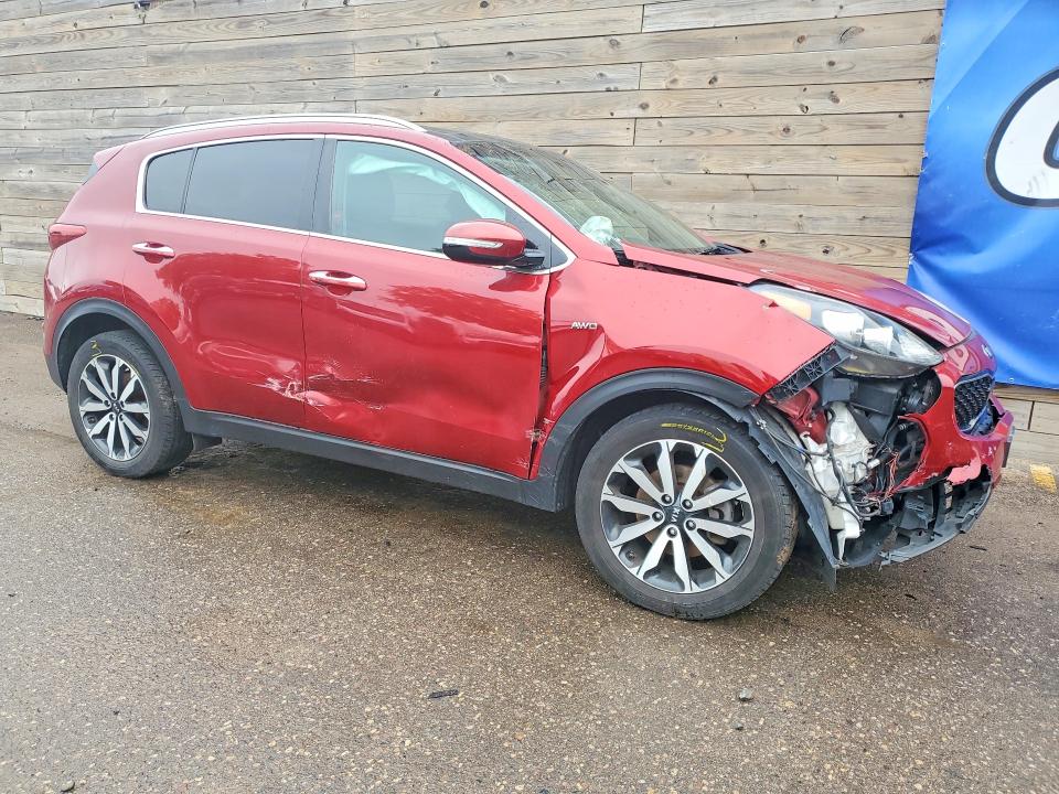 2017 Kia Sportage VIN KNDPNCAC5H7267342 COPART salvage auction — FRONT END, Mi - Certificate Of Title, sold $1,200 on 2026-07-07 (photo 4)