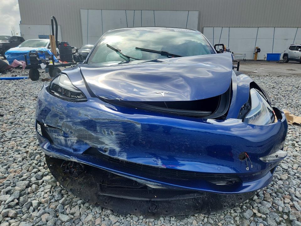 2021 Tesla Model 3 VIN 5YJ3E1EB2MF032678 COPART salvage auction — FRONT END, FL - CERT OF TITLE SLVG REBUILDABLE, sold $1,300 on 2026-08-03 (photo 5)