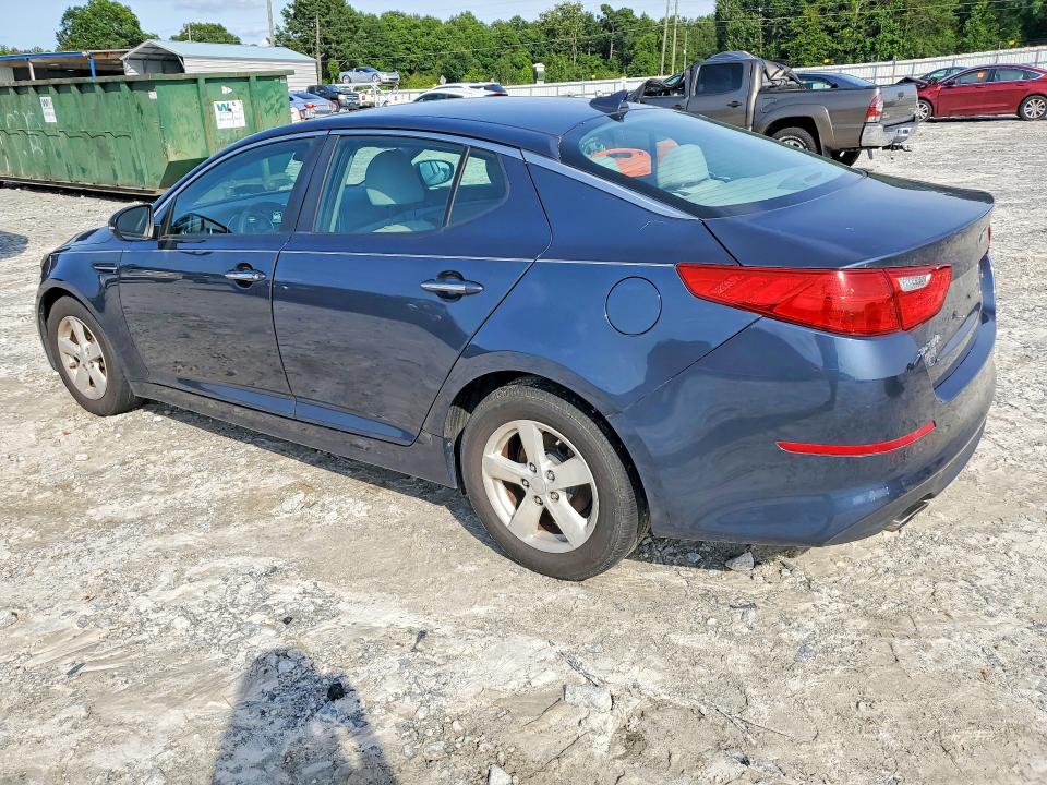 2015 Kia Optima VIN KNAGM4A78F5575686 COPART salvage auction — MECHANICAL, Mt - Certificate Of Title, sold $425 on 2026-07-13 (photo 2)