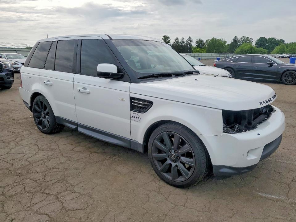 2013 Land rover RANGE ROVER VIN SALSF2D48DA801770 COPART salvage auction — FRONT END, Pa - Certificate Of Salvage, sold $2,050 on 2026-07-07 (photo 4)