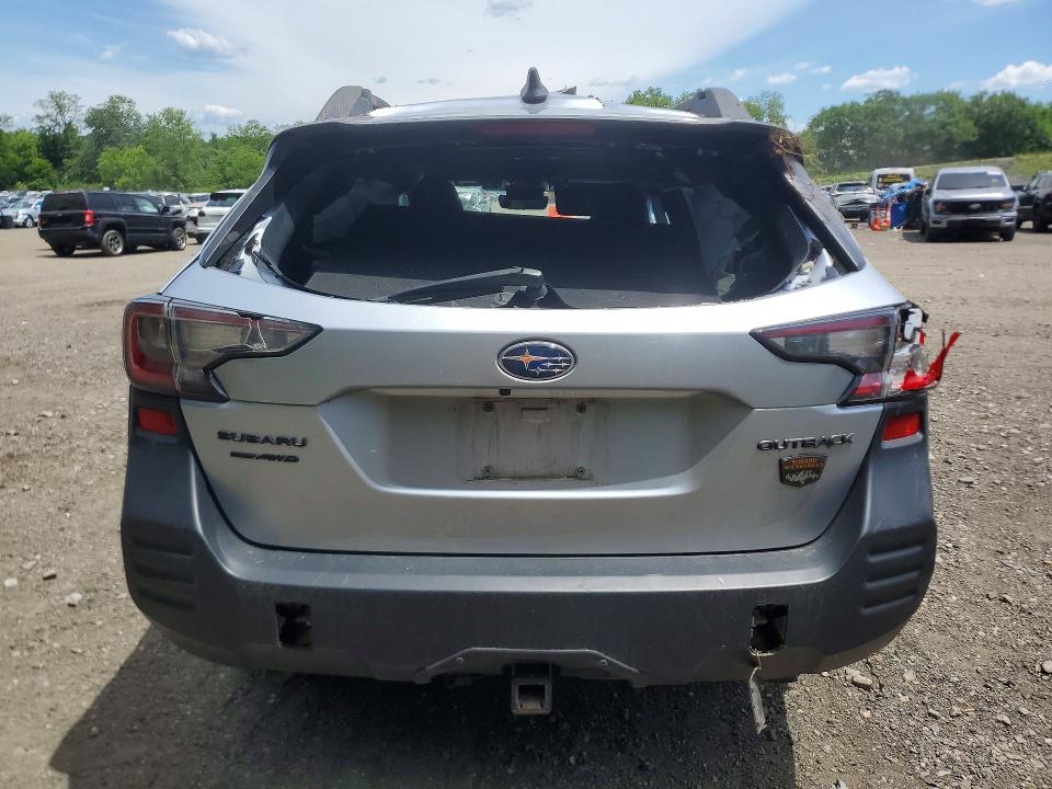 2024 Subaru VIN 4S4BTGSDXR3164758 COPART salvage auction — ROLLOVER, NY - MV-907A SALVAGE CERTIFICATE, sold $2,500 on 2026-07-02 (photo 6)