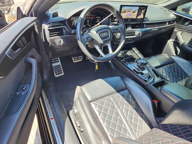 2023 Audi Rs5 VIN WAUP4AF59PA044690 COPART salvage auction — FRONT END, Ca - Salvage Certificate, sold $17,000 on 2026-07-28 (photo 8)