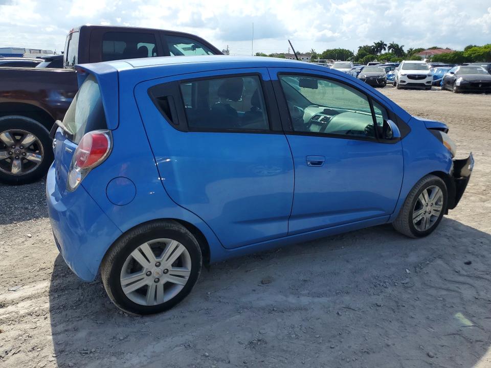 2014 Chevrolet Spark VIN KL8CD6S95EC578206 COPART salvage auction — FRONT END, Fl - Cert Of Title Slvg Rebuildable, sold $925 on 2026-07-10 (photo 3)