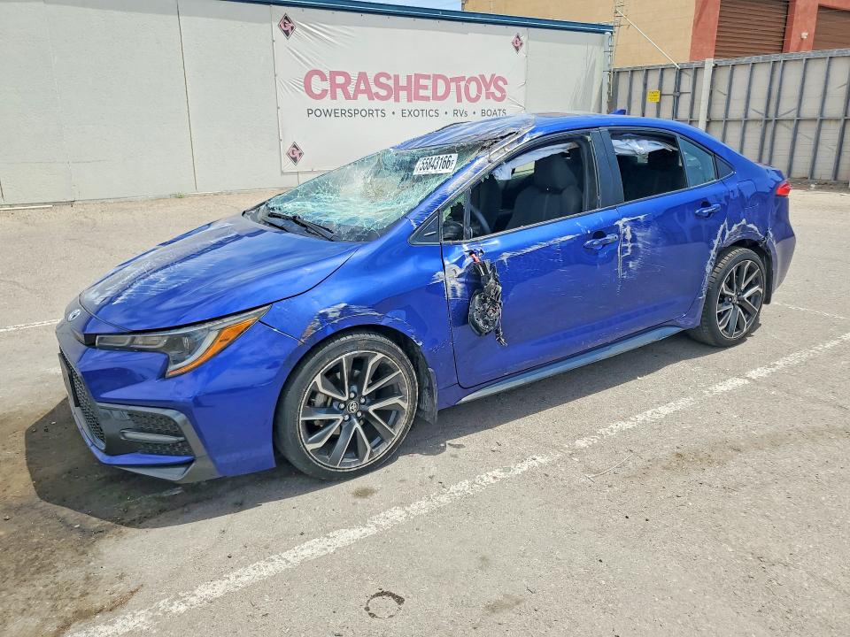 2021 Toyota VIN JTDS4MCE5MJ063462 COPART salvage auction — FRONT END, Tx - Salvage Vehicle Title, sold $3,450 on 2026-07-17 (photo 1)