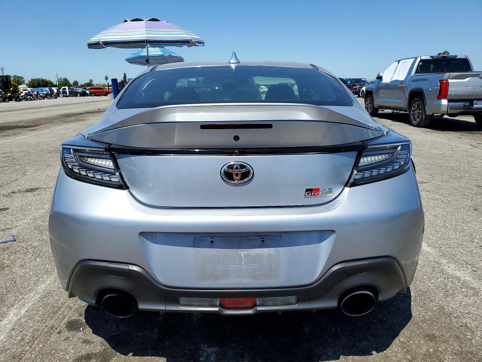 2023 Toyota Gr 86 VIN JF1ZNBE14P9765245 COPART salvage auction — SIDE, Ca - Salvage Certificate, sold $9,300 on 2026-07-14 (photo 6)