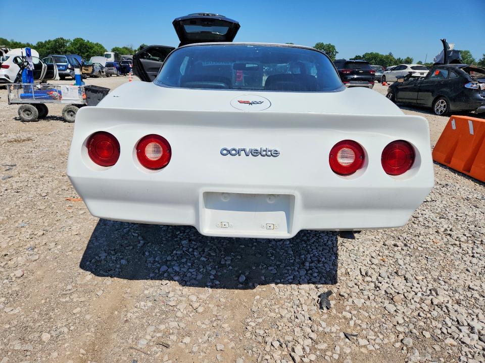 1982 Chevrolet Corvette VIN 1G1AY8781C5118677 COPART salvage auction — MINOR DENT/SCRATCHES, Ky - Certificate Of Title (P), sold $4,150 on 2026-07-02 (photo 6)