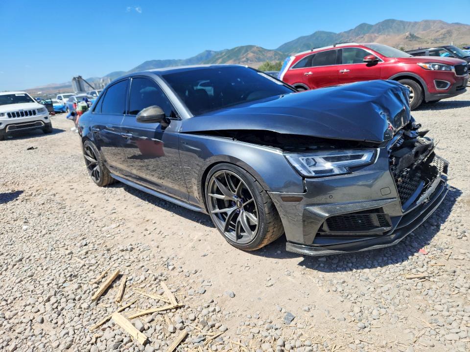 2018 Audi Rs4 VIN WAUB4AF40JA161843 COPART salvage auction — FRONT END, Ut - Salvage Certificate, sold $7,600 on 2026-07-31 (photo 4)