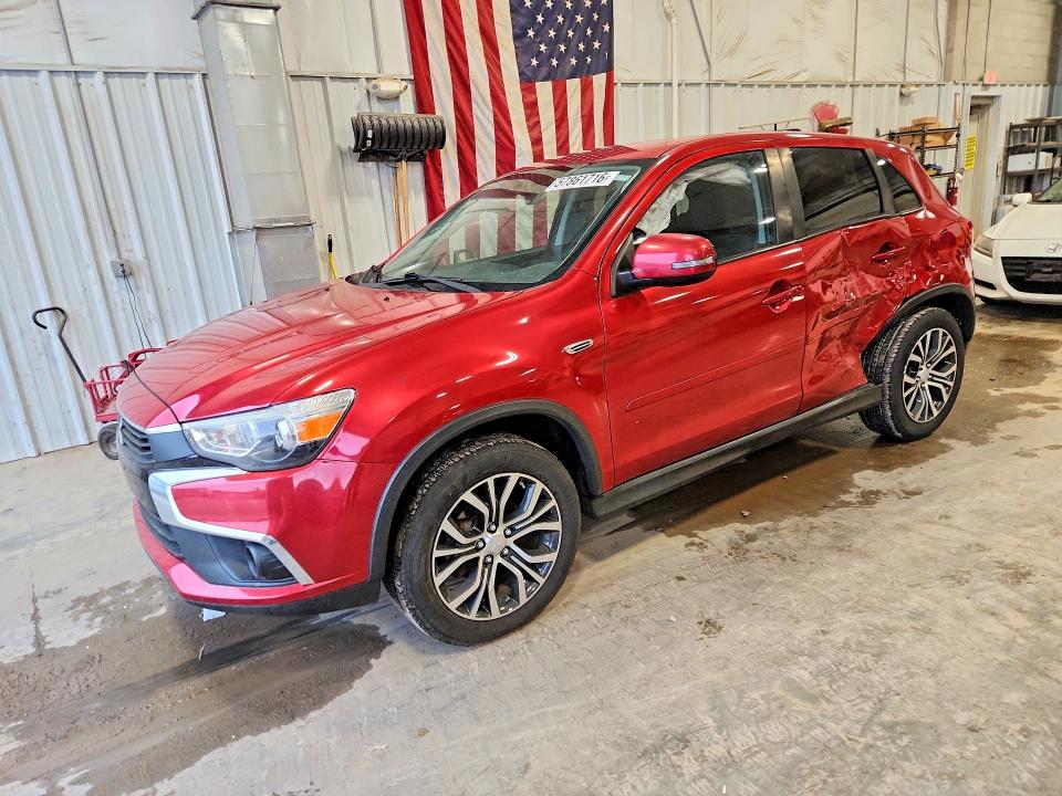 2017 Mitsubishi VIN JA4AP3AUXHZ009017 COPART salvage auction — SIDE, Wi - Junked Vehicle Bill Of Sale, sold $1,150 on 2026-07-07 (photo 1)