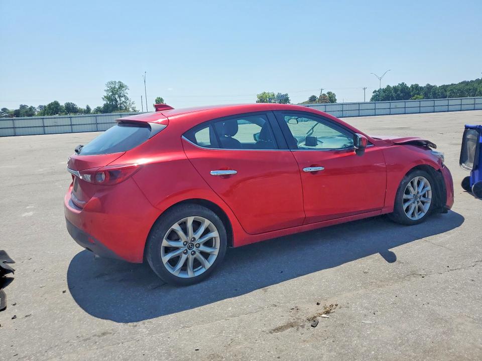 2014 Mazda 3 VIN JM1BM1L38E1155373 COPART salvage auction — FRONT END, Nc - Salvage Certificate Of Title, sold $1,600 on 2026-07-16 (photo 3)