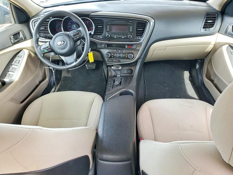 2015 Kia Optima VIN 5XXGM4A75FG441586 COPART salvage auction — FRONT END, Al - Cert Of Title-Salvage Title, sold $625 on 2026-07-14 (photo 8)