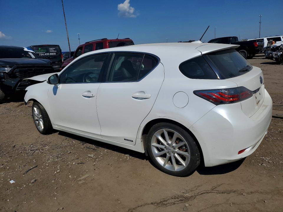 2011 Lexus Ct VIN JTHKD5BH4B2032047 COPART salvage auction — FRONT END, Mi - Certificate Of Title, sold $775 on 2026-07-28 (photo 2)