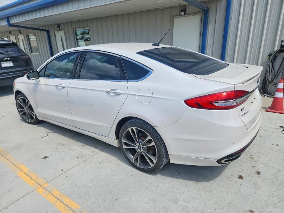 2017 Ford Fusion VIN 3FA6P0D96HR209145 COPART salvage auction — MECHANICAL, TN - CERTIFICATE OF TITLE, sold $1,200 on 2026-07-02 (photo 2)