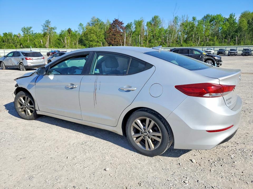 2018 Hyundai Elantra VIN KMHD84LF6JU533431 COPART salvage auction — FRONT END, Ny - Mv-907A Salvage Certificate, sold $1,350 on 2026-07-06 (photo 2)
