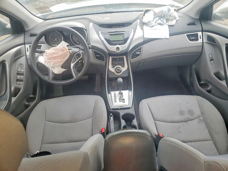 2012 Hyundai Elantra VIN KMHDH4AE0CU398833 COPART salvage auction — VANDALISM, Md - Certificate Of Title, sold $375 on 2026-07-23 (photo 8)