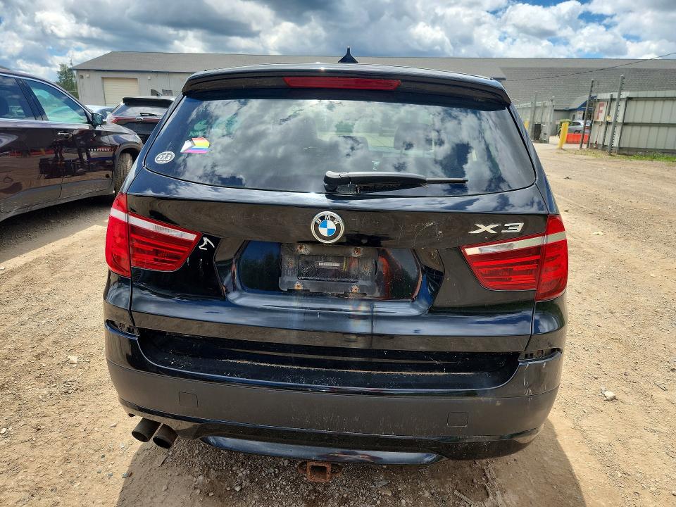 2011 BMW X3 VIN 5UXWX5C52BL716358 COPART salvage auction — SIDE, Mi - Certificate Of Title, sold $200 on 2026-07-29 (photo 6)
