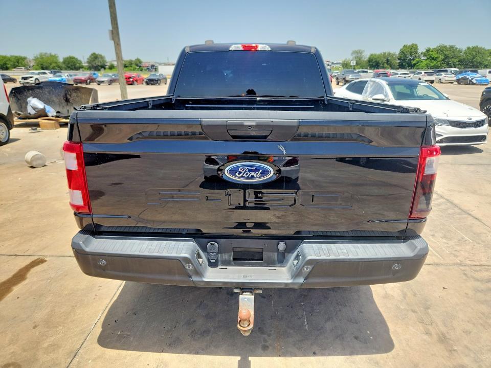 2021 Ford F-150 VIN 1FTFX1E13MFB67727 COPART salvage auction — SIDE, FL - CERTIFICATE OF TITLE (P), sold $11,500 on 2026-07-30 (photo 6)