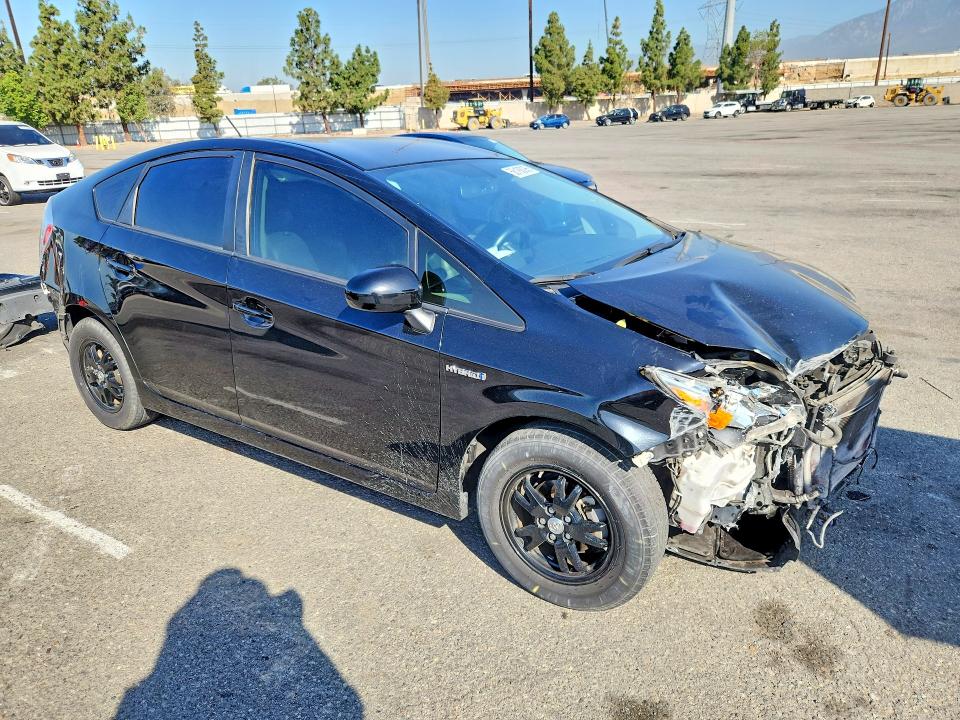 2014 Toyota Prius VIN JTDKN3DU9E0377619 COPART salvage auction — FRONT END, Ca - Salvage Certificate, sold $925 on 2026-07-09 (photo 4)