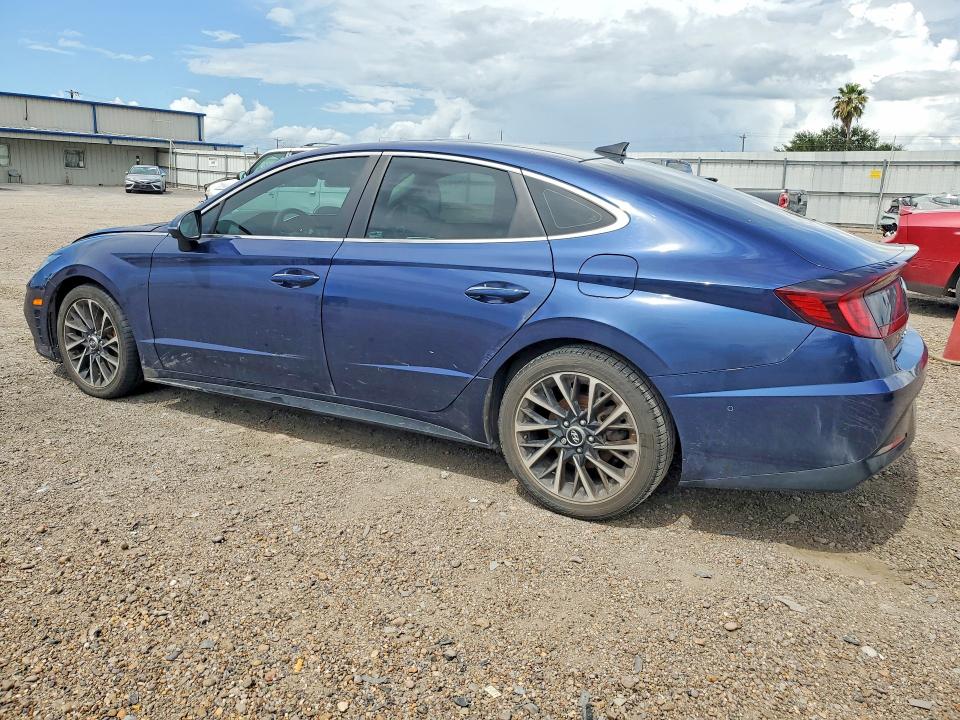 2021 Hyundai Sonata VIN 5NPEH4J26MH069953 COPART salvage auction — WATER/FLOOD, Tx - Salvage Title-Flood Damage, sold $6,100 on 2026-07-22 (photo 2)