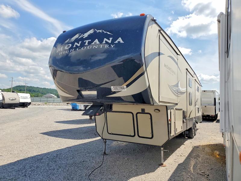 2016 Keystone Montana VIN 4YDF37028GA741039 COPART salvage auction — HAIL, OK - CERT OF TITLE-SALVAGE, sold $10,000 on 2026-07-16 (photo 2)