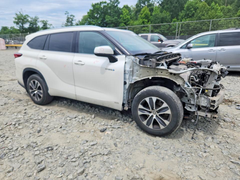 2020 Toyota VIN 5TDHBRCH7LS506087 COPART salvage auction — FRONT END, Md - Cert Of Salvage > 75% Damage, sold $9,400 on 2026-07-21 (photo 4)