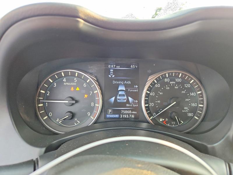 2020 Infiniti Q50 VIN JN1EV7AR3LM251303 COPART salvage auction — REAR END, Id - Salvage Certificate Of Title, sold $8,000 on 2026-08-17 (photo 9)