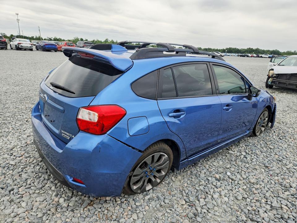 2016 Subaru Impreza VIN JF1GPAS64GH239148 COPART salvage auction — SIDE, Fl - Cert Of Title Slvg Rebuildable, sold $375 on 2026-07-07 (photo 3)
