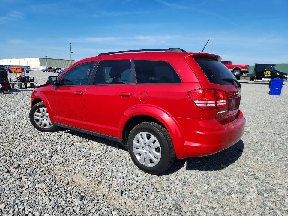 2017 Dodge Journey VIN 3C4PDCAB7HT622596 COPART salvage auction — FRONT END, Ga - Cert Of Title-Salvage, sold $875 on 2026-08-25 (photo 2)