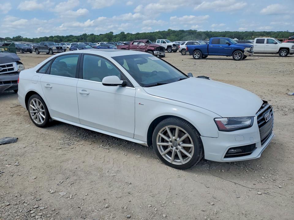 2014 Audi A4 VIN WAUFFAFL8EA047971 COPART salvage auction — FRONT END, Ks - Cert Of Title-Salvage, sold $700 on 2026-07-28 (photo 4)