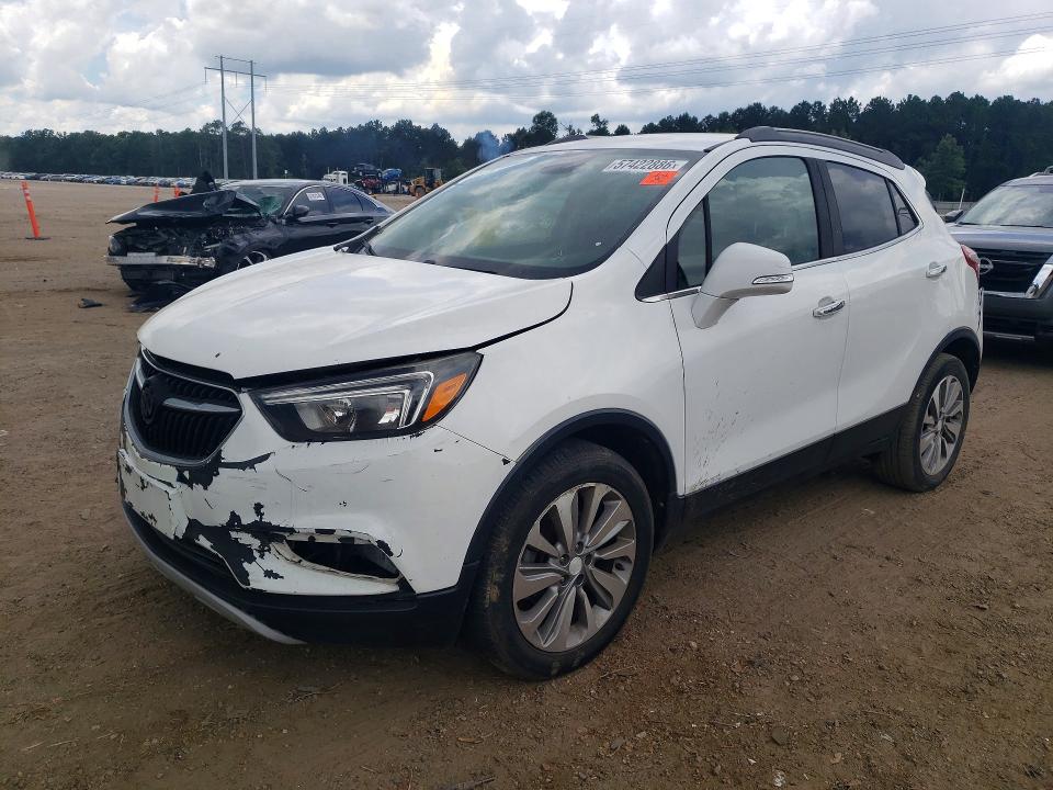 2018 Buick Encore VIN KL4CJASB6JB699701 COPART salvage auction — MINOR DENT/SCRATCHES, Tx - Cert Of Title-Rebuilt Salvage, sold $1,150 on 2026-07-10 (photo 1)