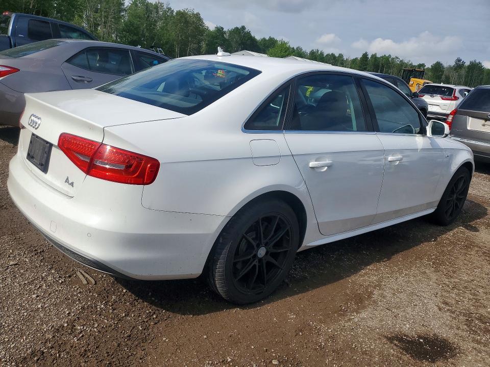2016 Audi A4 VIN WAUFFCFLXGN014008 COPART salvage auction — FRONT END, On - Permit No Brand - Unfit, sold $3,150 on 2026-07-14 (photo 3)