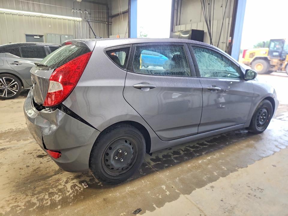 2017 Hyundai VIN KMHCT5AE9HU343420 COPART salvage auction — REAR END, IL - SALVAGE CERTIFICATE, sold $875 on 2026-07-28 (photo 3)
