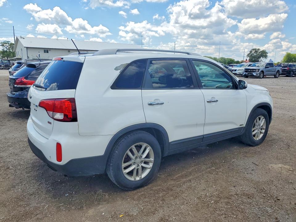 2014 Kia VIN 5XYKTCA6XEG441530 COPART salvage auction — MINOR DENT/SCRATCHES, Ia - Certificate Of Title, sold $600 on 2026-07-17 (photo 3)
