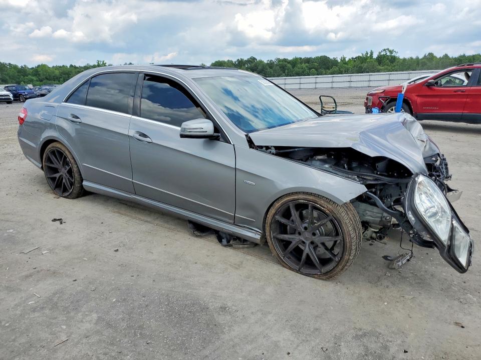 2012 Mercedes-benz E-klasse VIN WDDHF5KB1CA603038 COPART salvage auction — FRONT END, Va - Cert Of Title - Salvage, sold $600 on 2026-07-29 (photo 4)