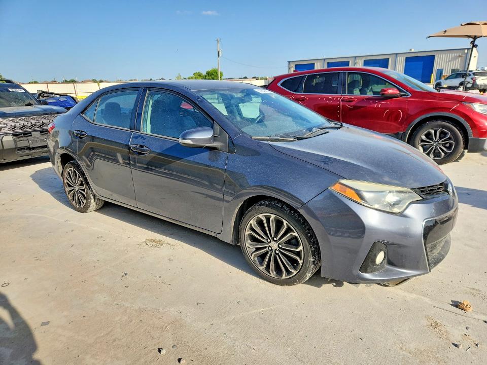 2016 Toyota Corolla VIN 5YFBURHE9GP507545 COPART salvage auction — SIDE, Tx - Certificate Of Title (P), sold $5,200 on 2026-07-07 (photo 4)