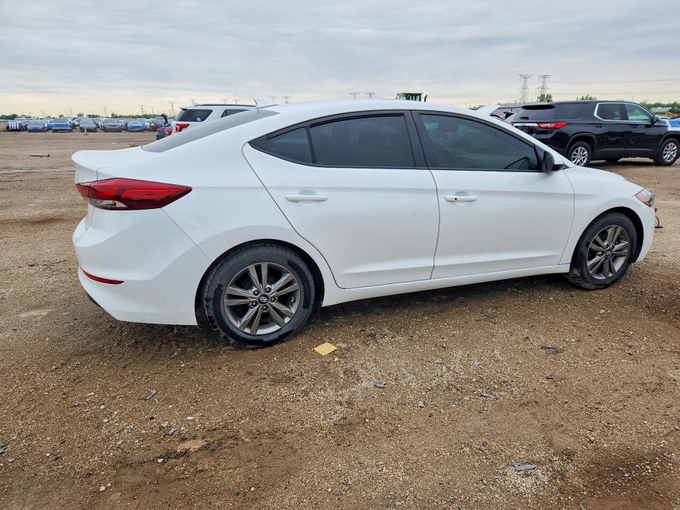 2017 Hyundai Elantra VIN 5NPD84LF3HH192286 COPART salvage auction — SIDE, IL - SALVAGE CERTIFICATE, sold $3,350 on 2026-07-09 (photo 3)