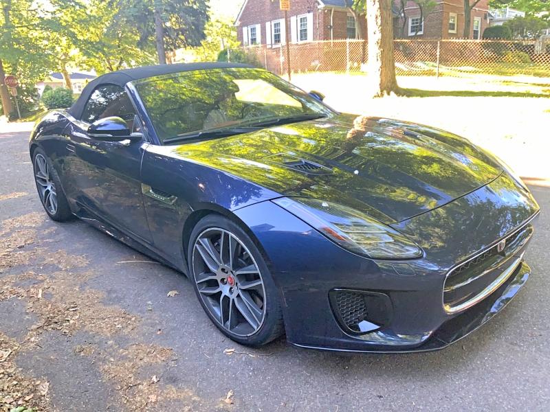 2018 Jaguar F-type VIN SAJD85FVXJCK49031 COPART salvage auction — MINOR DENT/SCRATCHES, Ny - Cert Of Title-Rebuilt Salvage (P), sold $17,600 on 2026-07-16 (photo 1)