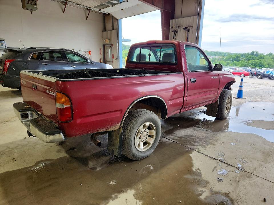 1999 Toyota Tacoma VIN 4TAPM62N2XZ492014 COPART salvage auction — FRONT END, Pa - Certificate Of Salvage, sold $2,950 on 2026-07-02 (photo 3)