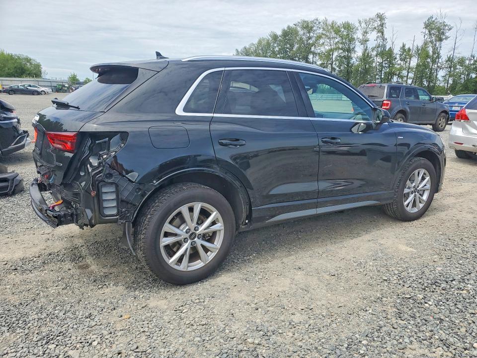 2025 Audi Q3 VIN WA1DECF3XS1088293 COPART salvage auction — REAR END, Wa - Bill Of Sale, sold $17,100 on 2026-07-06 (photo 3)
