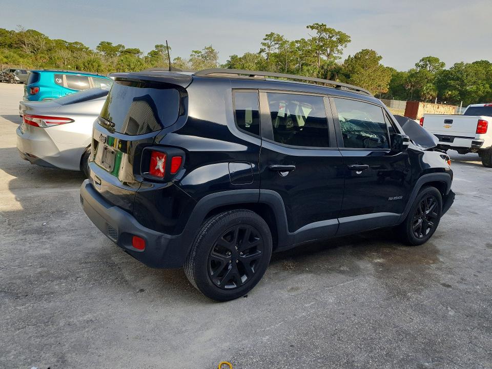 2018 Jeep Renegade VIN ZACCJABB4JPG97506 COPART salvage auction — FRONT END, Fl - Cert Of Title Slvg Rebuildable, sold $825 on 2026-08-05 (photo 3)