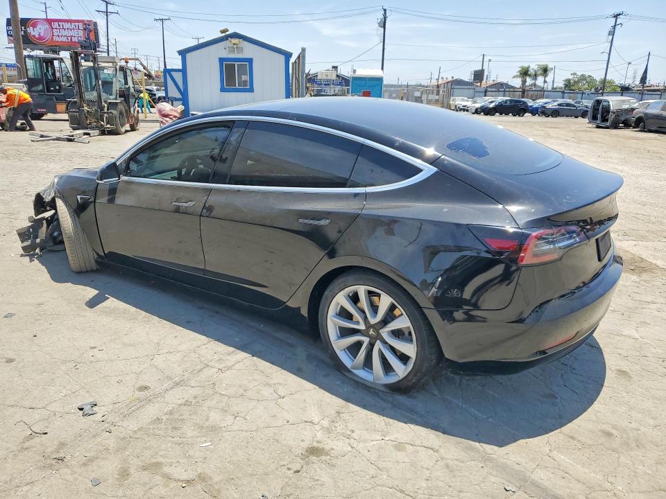 2020 Tesla Model 3 VIN 5YJ3E1EAXLF645489 COPART salvage auction — FRONT END, Ca - Salvage Certificate, sold $4,200 on 2026-07-02 (photo 2)