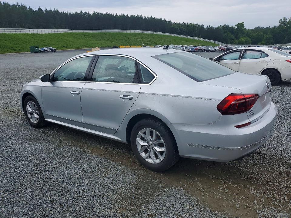 2017 Volkswagen VIN 1VWAT7A34HC058567 COPART salvage auction — REAR END, Nc - Salvage Certificate Of Title, sold $575 on 2026-07-02 (photo 2)