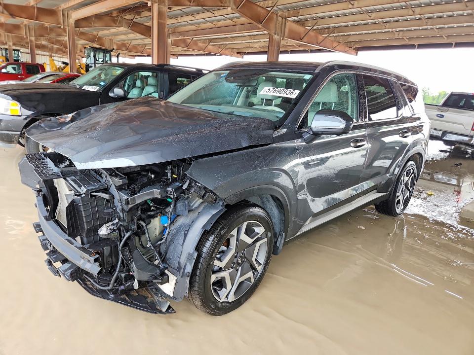 2024 Hyundai Palisade VIN KM8R54GE1RU688254 COPART salvage auction — FRONT END, Tx - Salvage Vehicle Title, sold $10,600 on 2026-07-24 (photo 1)