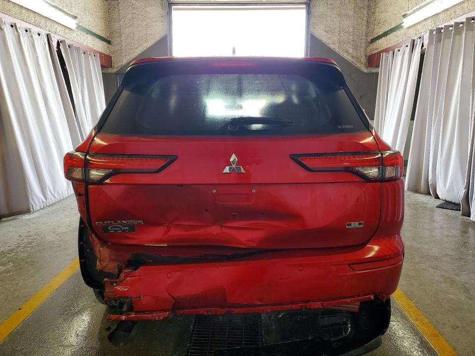 2023 Mitsubishi Outlander VIN JA4J4UA84PZ026797 COPART salvage auction — REAR END, IN - CERTIFICATE OF TITLE, sold $9,400 on 2026-07-23 (photo 6)